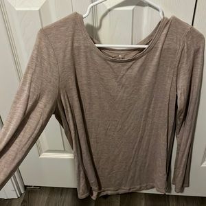 Tan long sleeve